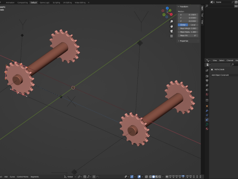 Editable Animated Wire Mesh Belt 3D मॉडल