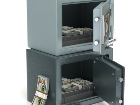 Digital Safe Box 3D 模型