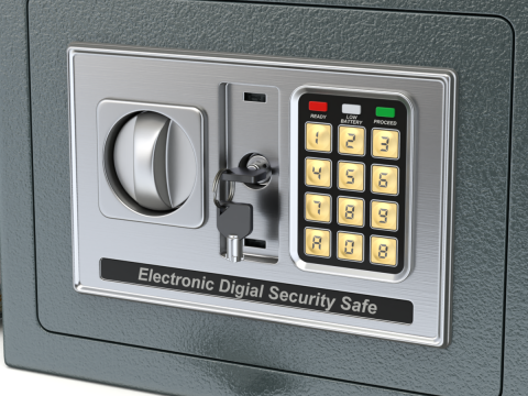 Digital Safe Box 3D 模型