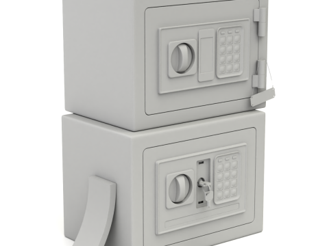 Digital Safe Box 3D 模型
