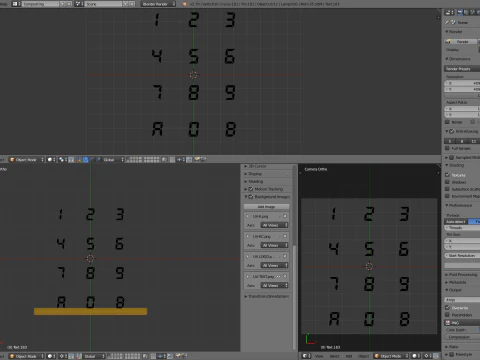 Digital Safe Box 3D Model