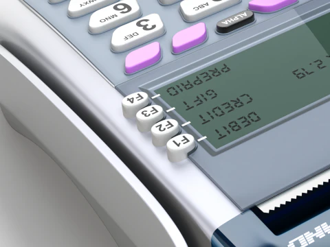 Credit Card Reader 3D Model