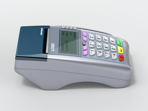 Credit Card Reader Modèle 3D