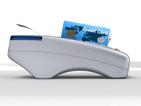 Credit Card Reader 3D Model