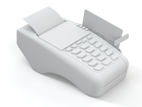 Credit Card Reader Modèle 3D