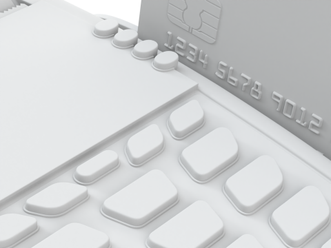 Credit Card Reader Modèle 3D