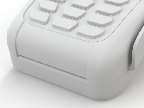 Credit Card Reader Modèle 3D