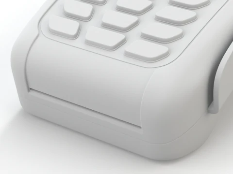 Credit Card Reader 3D Model