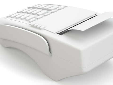 Credit Card Reader Modèle 3D