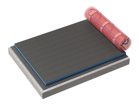 Floor Heating System 3D 모델