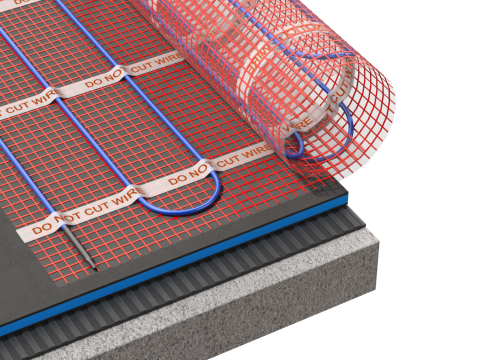 Floor Heating System 3D 모델