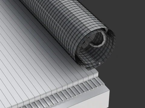 Fu&szlig;bodenheizung 3D Modell