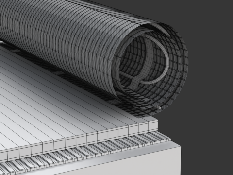 Floor Heating System 3D 모델