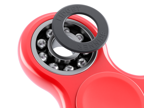 Rotating Fidget Spinner 3D 模型