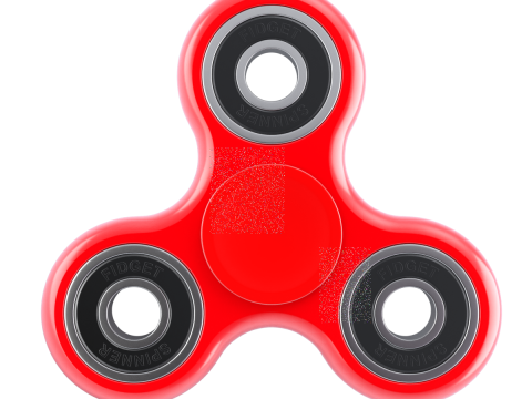 Rotating Fidget Spinner 3D 模型