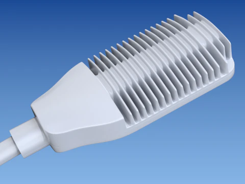 Solar Street Lamp 3D Model