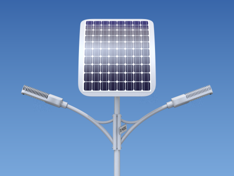 Solar Street Lamp Modelo 3D
