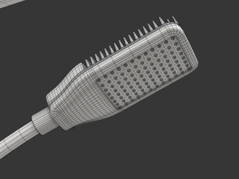 Solar Street Lamp 3D Model