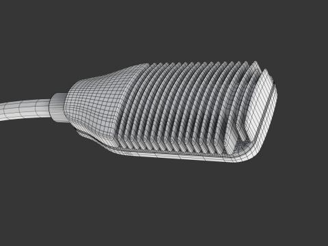 Solar Street Lamp Modelo 3D