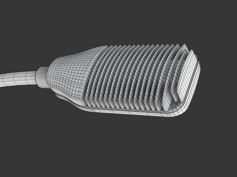 Solar Street Lamp 3D Model