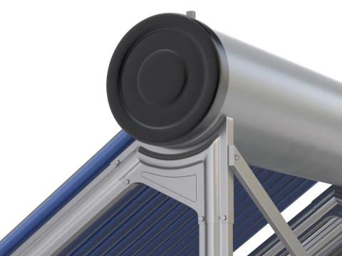 Home Solar System Components 3D Model