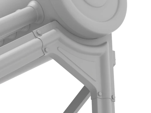 Home Solar System Components 3D Model