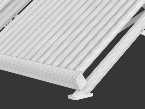 Home Solar System Components 3D Model