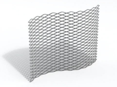 Uyarlanabilir Genişletilmiş Metal Mesh 3D Model
