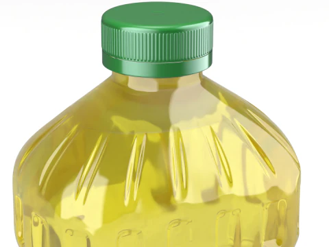 Cooking Oil Bottle 3D Model