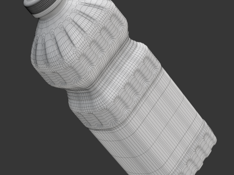 Cooking Oil Bottle 3D 模型