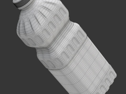 Cooking Oil Bottle 3D Model