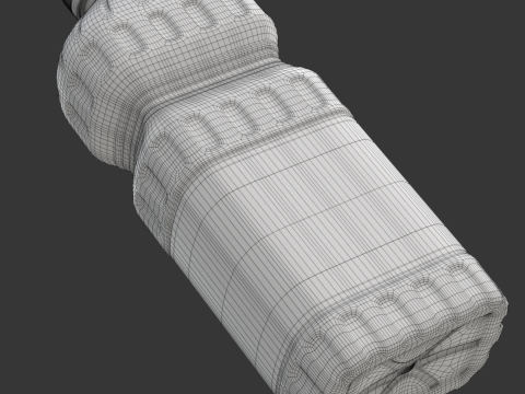 Cooking Oil Bottle 3D 模型