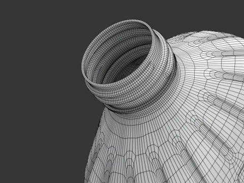 Cooking Oil Bottle 3D Model