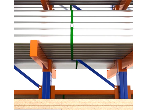 Syst&egrave;me de rayonnage en porte-&agrave;-faux Modèle 3D