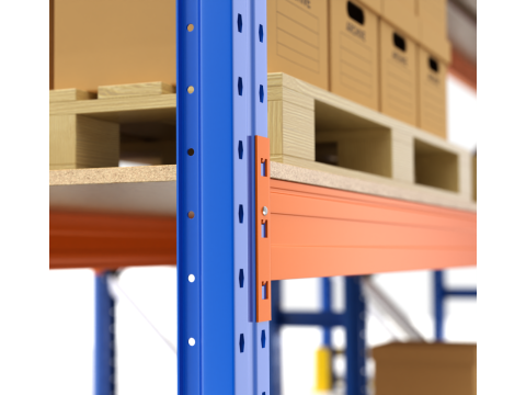 Pallet Racking System Model 3D