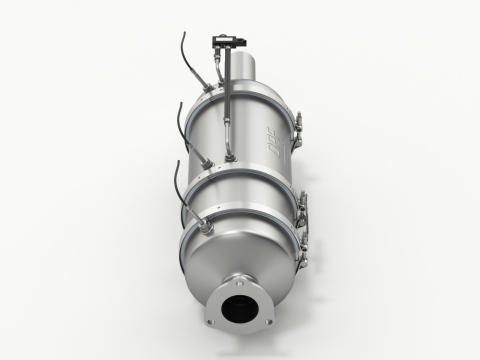 DPF - Diesel Particular Filter Modello 3D