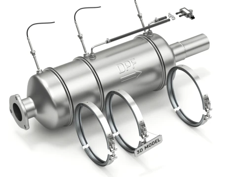 DPF - Diesel Particular Filter 3D Model