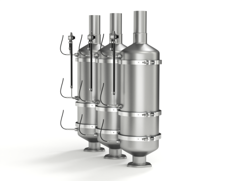 DPF - Diesel Particular Filter Modello 3D
