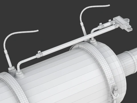 DPF - Diesel Particular Filter 3D Model