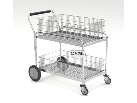 Carrello della posta Modello 3D