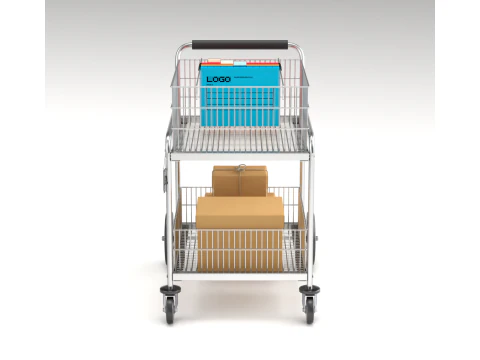Carrello della posta Modello 3D