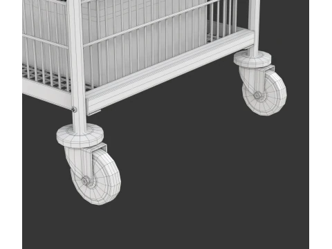 Carrello della posta Modello 3D