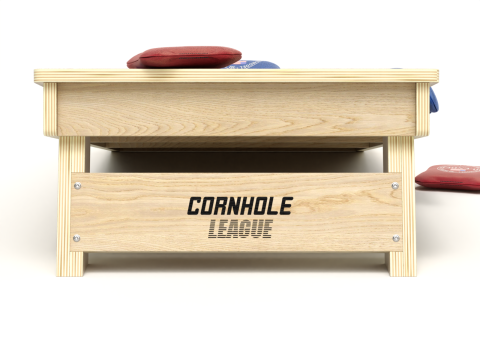 Cornhole Board With Bags 3D Модель