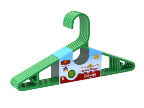 Plastic Hanger Set 3D Model
