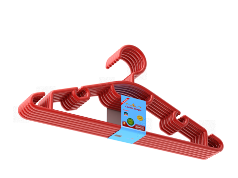 Plastic Hanger Set 3D Modell