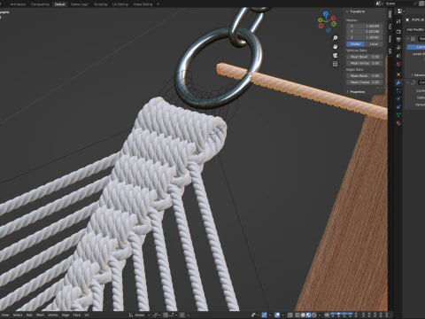 Гамак 3D Модель
