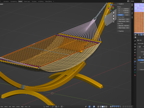 Hammock 3D Модель