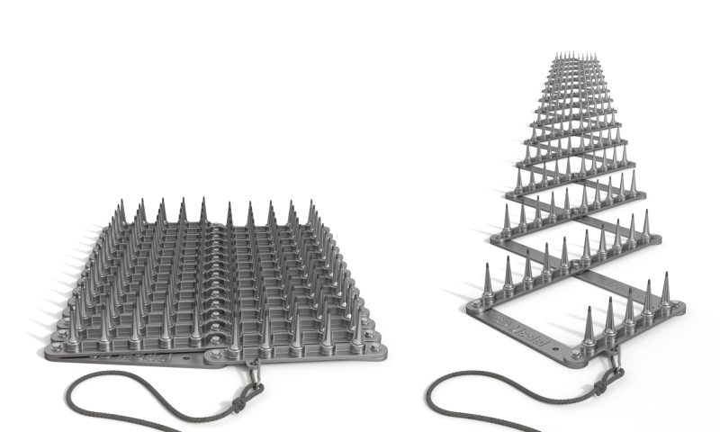 Spike Strip Animation Model 3D .c4d .max .obj .3ds .fbx .stl .blend