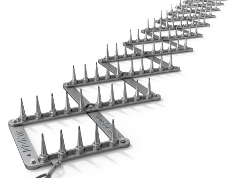 Animazione della striscia di punte Modello 3D