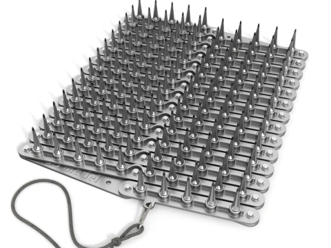 Animazione della striscia di punte Modello 3D